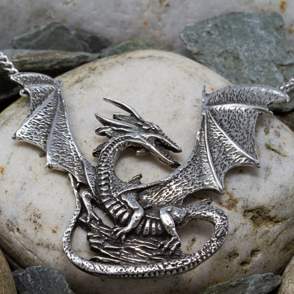 Rock Dragon Necklace